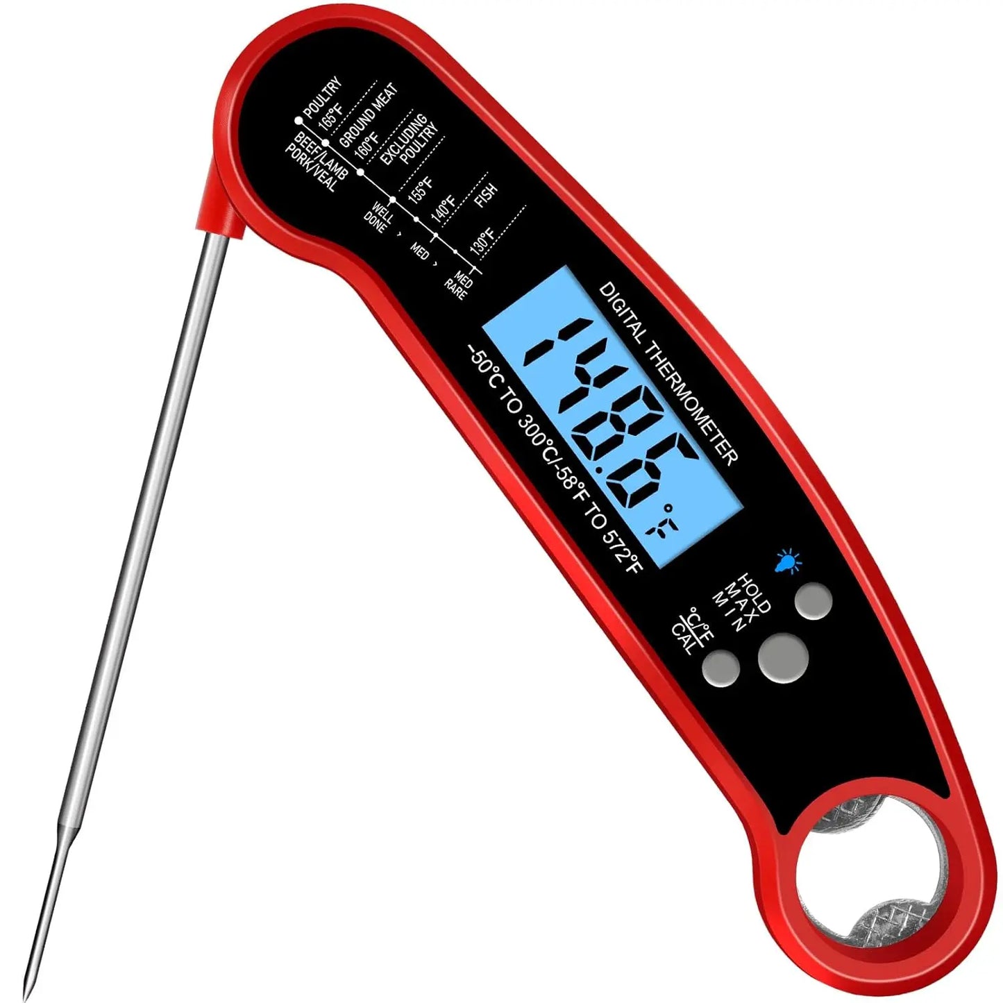 Digital Meat Thermometer: Waterproof, Fast, and Accurate